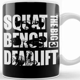 Baskı Dükkanı Squat Bench Deadlift Powerlifting Bodybuilding 02 Kupa