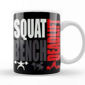 Baskı Dükkanı Squat Bench Deadlift Powerlifting Bodybuilding Kupa