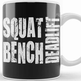 Baskı Dükkanı Squat Bench Deadlift Powerlifting Bodybuilding Kupa