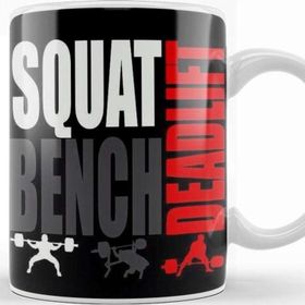 Baskı Dükkanı Squat Bench Deadlift Powerlifting Bodybuilding Kupa