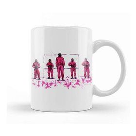 Baskı Dükkanı Squid Game Pink Soldiers 01 Kupa