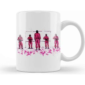 Baskı Dükkanı Squid Game Pink Soldiers 01 Kupa