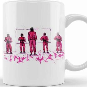 Baskı Dükkanı Squid Game Pink Soldiers Kupa