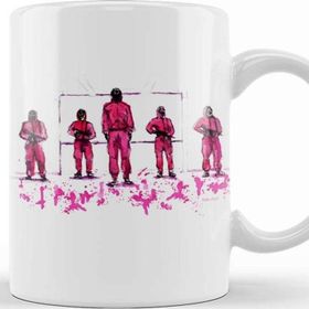 Baskı Dükkanı Squid Game Pink Soldiers Kupa