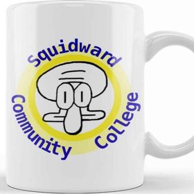 Baskı Dükkanı Squidward Community College Kupa