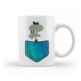 Baskı Dükkanı Squidward Tentacles Pocket Kupa