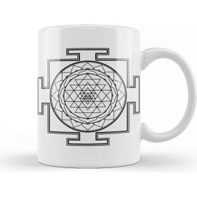 Baskı Dükkanı Sri Yantra Kupa