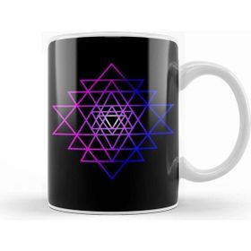 Baskı Dükkanı Sri Yantra Sacred Ancient Symbol Kupa