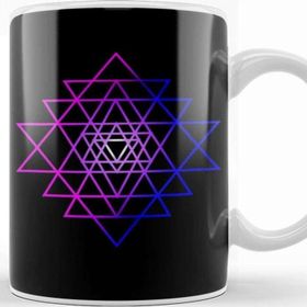 Baskı Dükkanı Sri Yantra Sacred Ancient Symbol Kupa