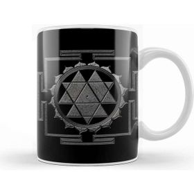 Baskı Dükkanı Sri Yantra Sri Chakra Kupa