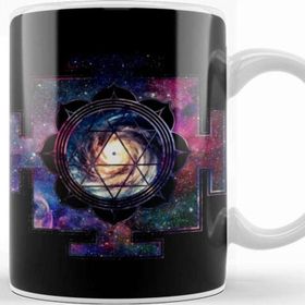 Baskı Dükkanı Sri Yantra Sri Chakra Kupa
