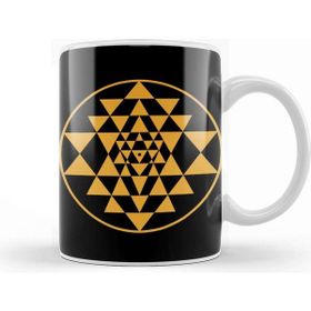 Baskı Dükkanı Sri Yantra Symbol Kupa