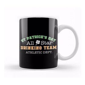 Baskı Dükkanı St Patrick S Day Drinking Team Kupa