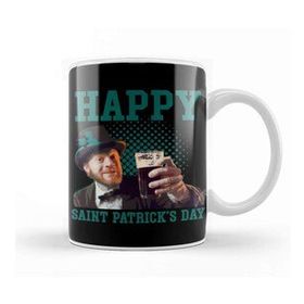 Baskı Dükkanı St Patricks Day Skull Kupa