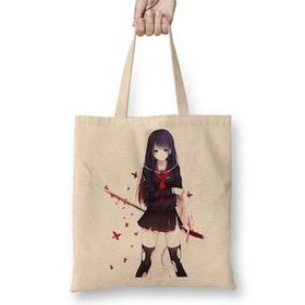 Baskı Dükkanı Stamp Anime Bez Çanta