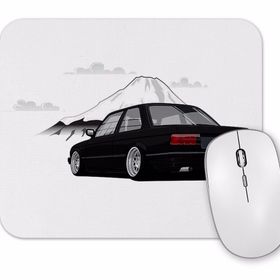 Baskı Dükkanı Stanced Out E30 Black Mouse Pad
