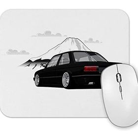 Baskı Dükkanı Stanced Out E30 Black Mouse Pad