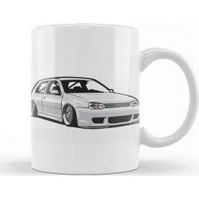 Baskı Dükkanı Stanced out Golf MK4 Creme Porselen Kupa