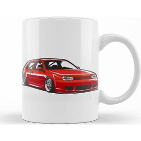 Baskı Dükkanı Stanced out Golf MK4 Creme Porselen Kupa