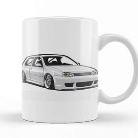 Baskı Dükkanı Stanced out Golf MK4 Creme Porselen Kupa