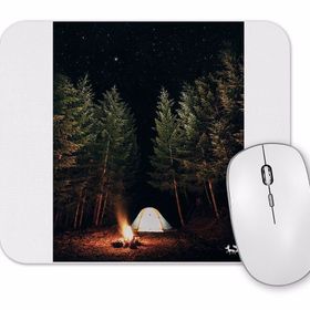 Baskı Dükkanı Star Acampamento Madre Loca Mouse Pad