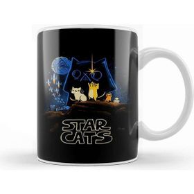 Baskı Dükkanı Star Cat Wars 01 Kupa