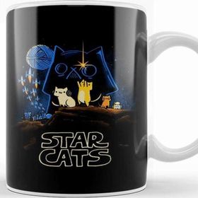 Baskı Dükkanı Star Cat Wars 01 Kupa