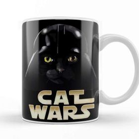 Baskı Dükkanı Star Cat Wars 010 Kupa