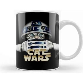 Baskı Dükkanı Star Cat Wars 011 Kupa