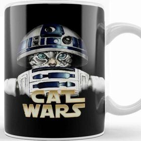 Baskı Dükkanı Star Cat Wars 011 Kupa