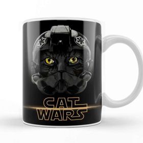 Baskı Dükkanı Star Cat Wars 013 Kupa