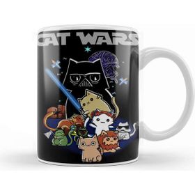 Baskı Dükkanı Star Cat Wars 016 Kupa