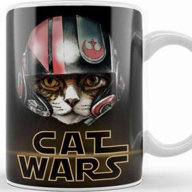 Baskı Dükkanı Star Cat Wars 019 Kupa
