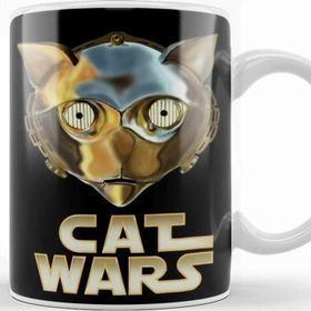 Baskı Dükkanı Star Cat Wars 021 Kupa