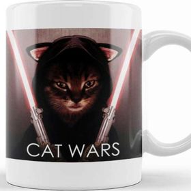 Baskı Dükkanı Star Cat Wars 05 Kupa