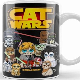 Baskı Dükkanı Star Cat Wars 07 Kupa