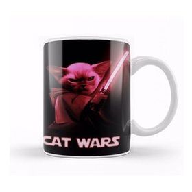 Baskı Dükkanı Star Cat Wars 08 Kupa