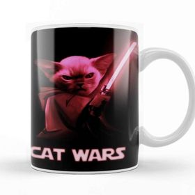 Baskı Dükkanı Star Cat Wars 08 Kupa