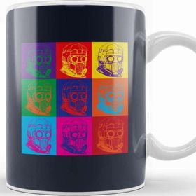 Baskı Dükkanı Star Lord Guardians Of The Galaxy Andy Warhol Style Kupa