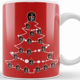 Baskı Dükkanı Star Lord Guardians Of The Galaxy Christmas Tree Baubles Kupa