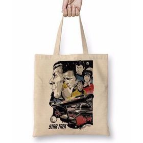 Baskı Dükkanı Star Trek Bez Çanta