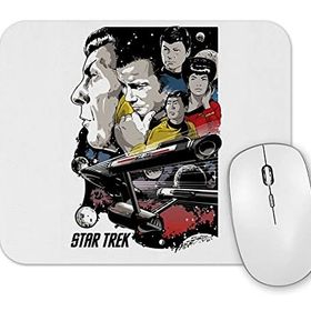 Baskı Dükkanı Star Trek Mouse Pad
