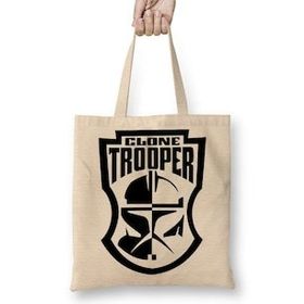 Baskı Dükkanı Star Wars Clone Trooper Bez Çanta