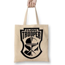 Baskı Dükkanı Star Wars Clone Trooper Bez Çanta