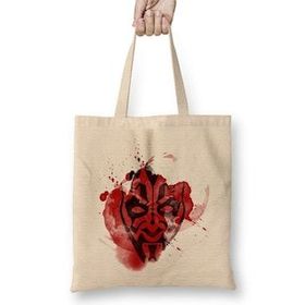 Baskı Dükkanı Star Wars Darth Maul Bez Çanta