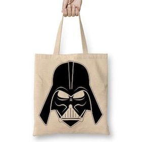 Baskı Dükkanı Star Wars Darth Vader Işın Kılıcı Bez Çanta