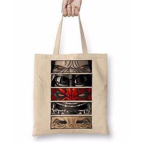 Baskı Dükkanı Star Wars Darth Vader Kylo Ren Bez Çanta