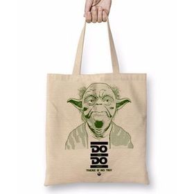 Baskı Dükkanı Star Wars Do Or Do Not Bez Çanta