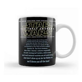 Baskı Dükkanı Star Wars Opening Crawl 04 Kupa