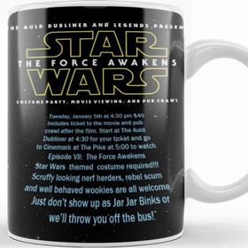 Baskı Dükkanı Star Wars Opening Crawl 04 Kupa
